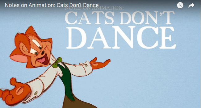 Marc Hendry’s animation analysis on “Cats Don’t Dance”